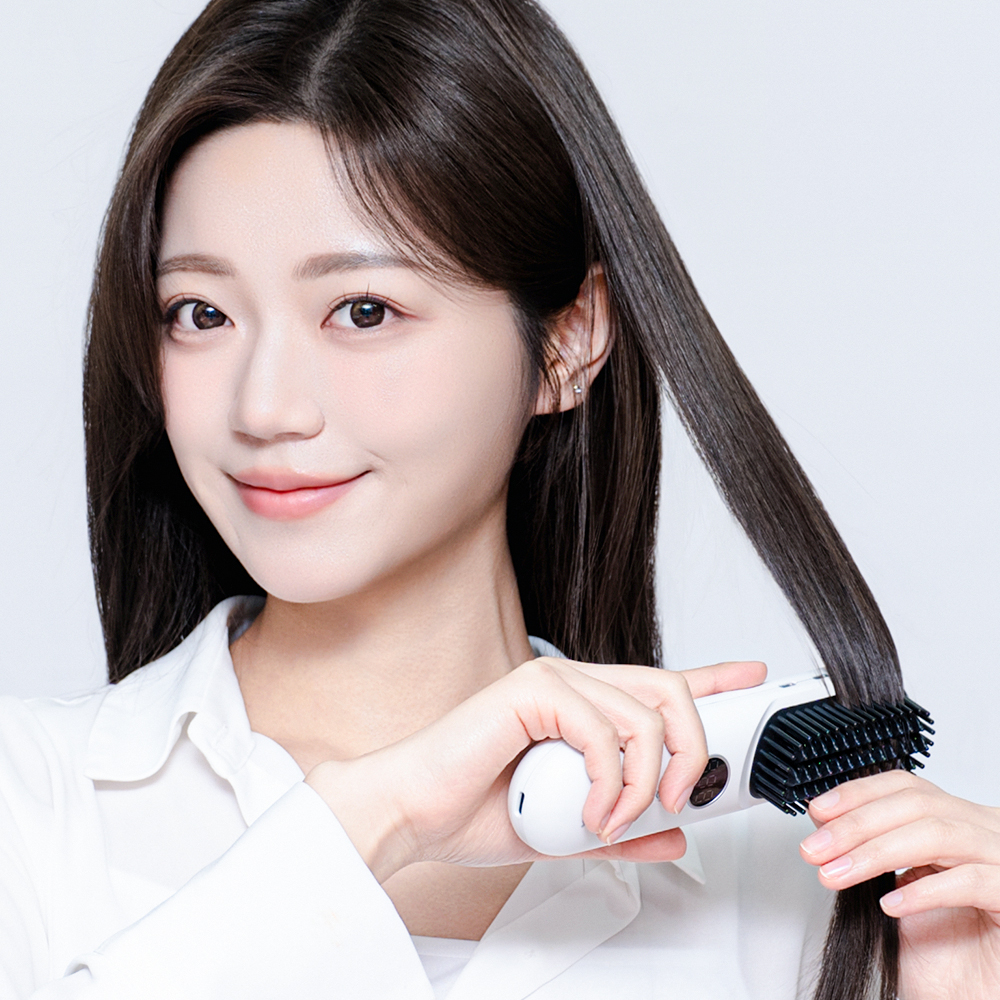 볼륨업 무선 빗 고데기 휴대용 미니 볼륨 고대기 헤어 매직기 상품 이미지 3