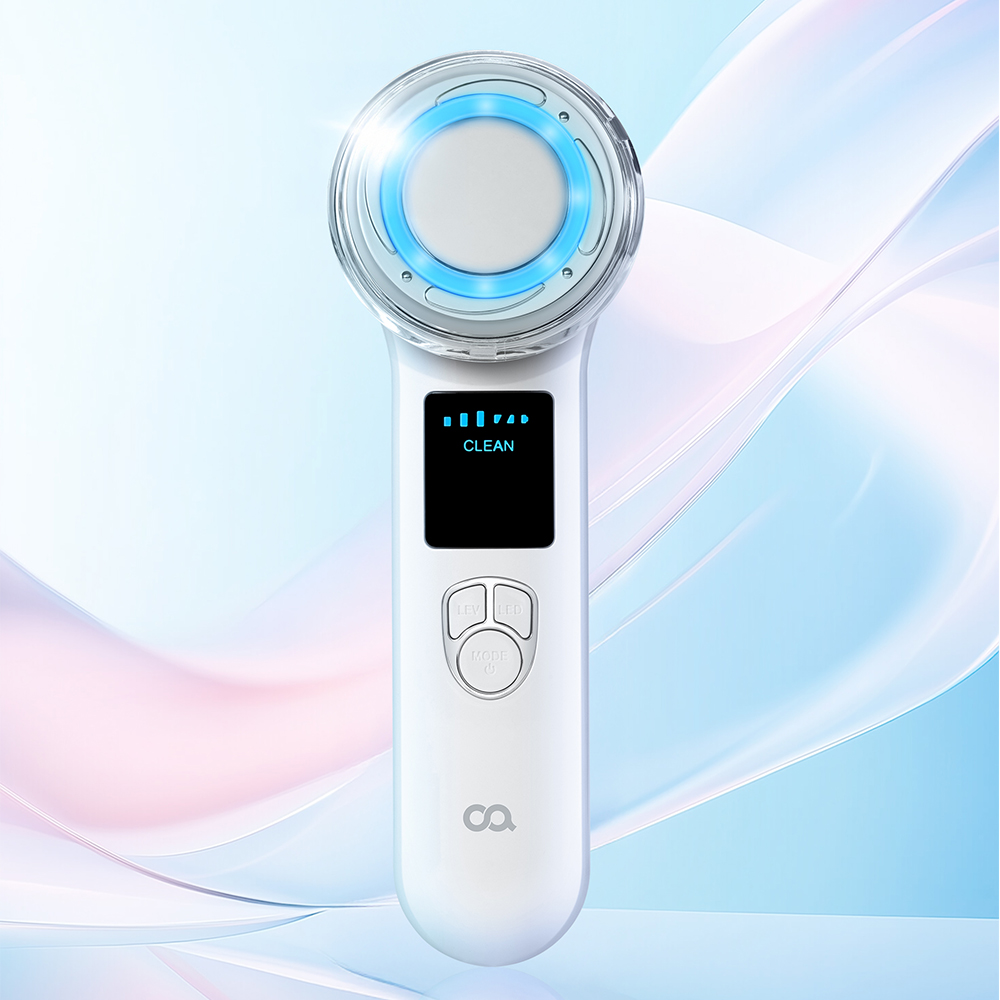쿨더마 갈바닉 얼굴 마사지기 EMS 뷰티 피부 디바이스 피부관리기 홈케어 기기