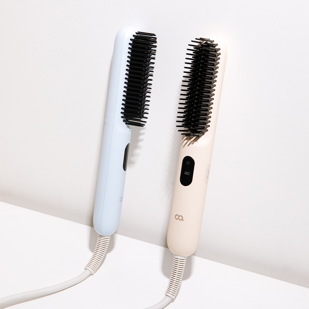 베이직 빗고데기 뿌리 볼륨 고대기 매직기 헤어 브러쉬