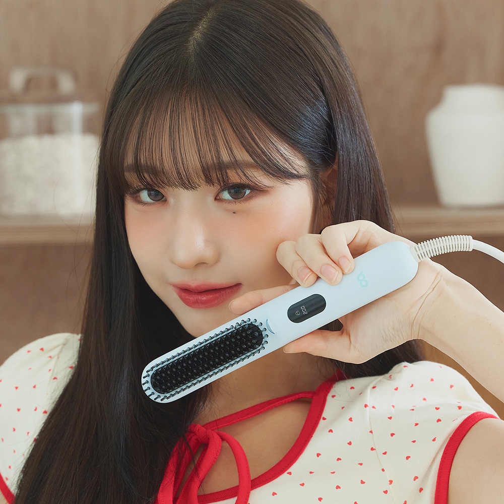 베이직 빗고데기 뿌리 볼륨 고대기 매직기 헤어 브러쉬 상품 이미지 2