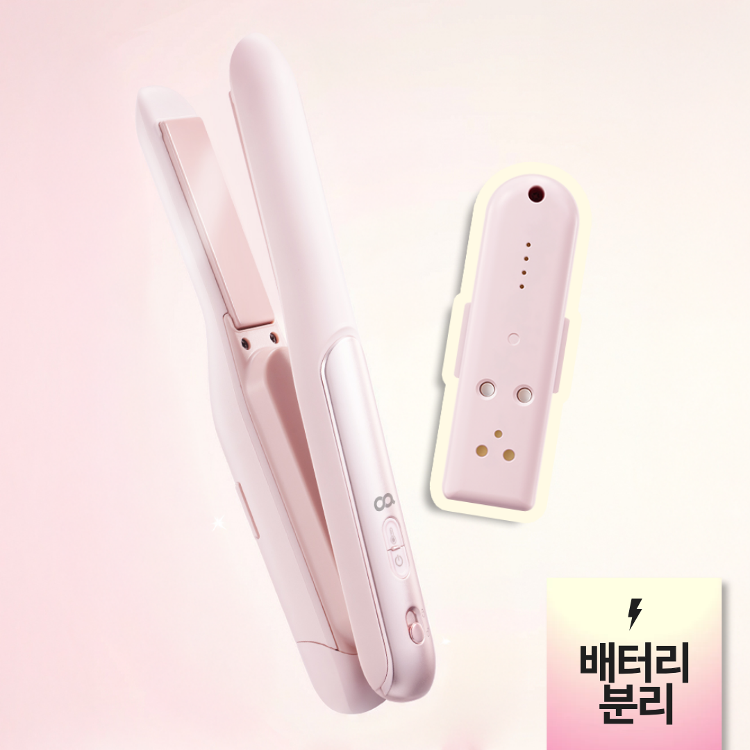 프리온 무선 고데기 배터리 분리 탈착형 고대기 상품 이미지 1