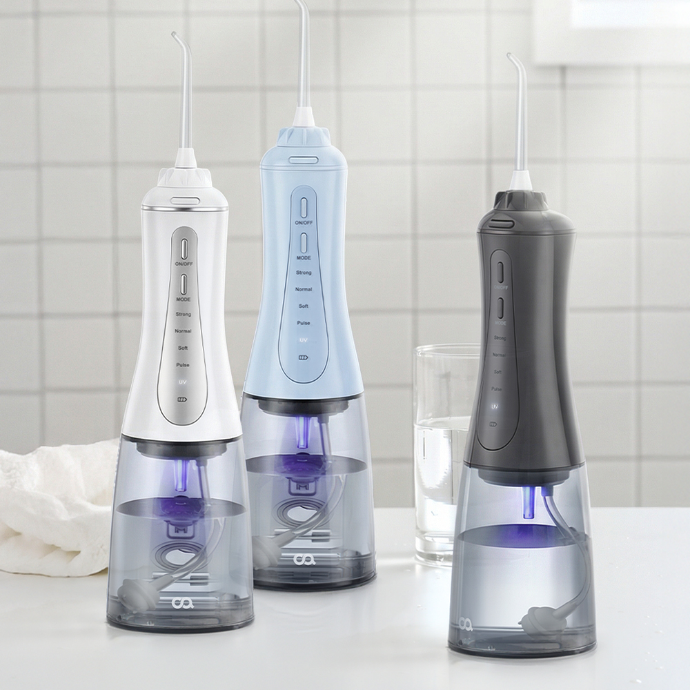 클린이워터B-UV 휴대용 무선 구강세정기 물치실 치아세정기