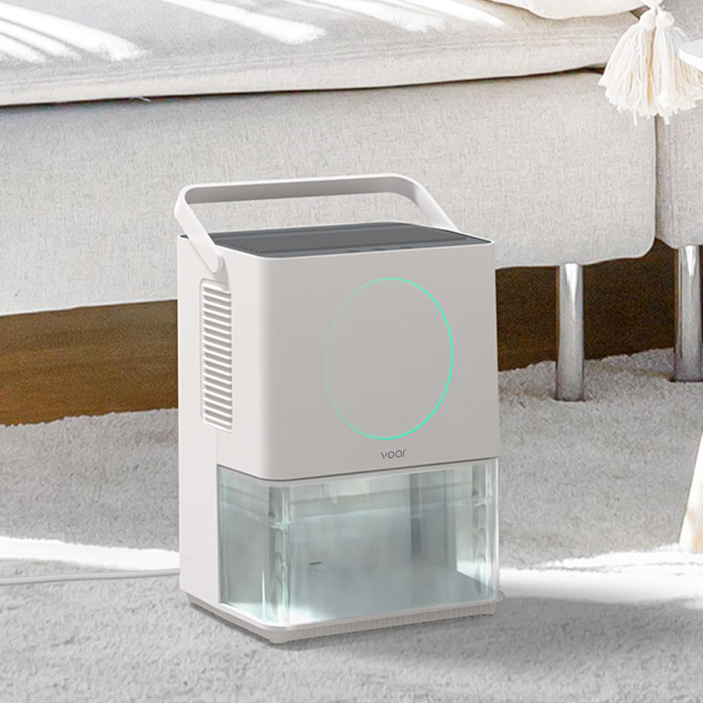 모아S3200 미니 제습기 저소음 공기청정모드 무드등 원룸 화장실 옷장 습기 제거