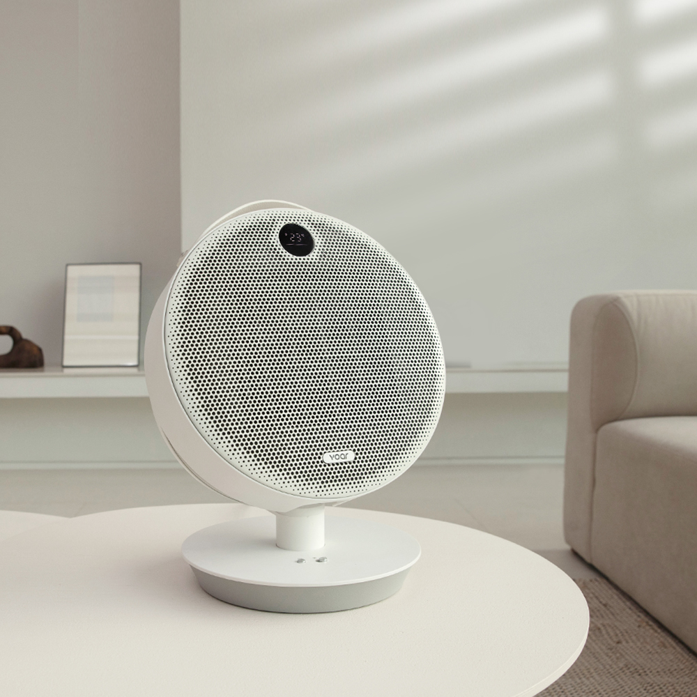 모노라운드 미니 전기 히터 온풍기 PTC