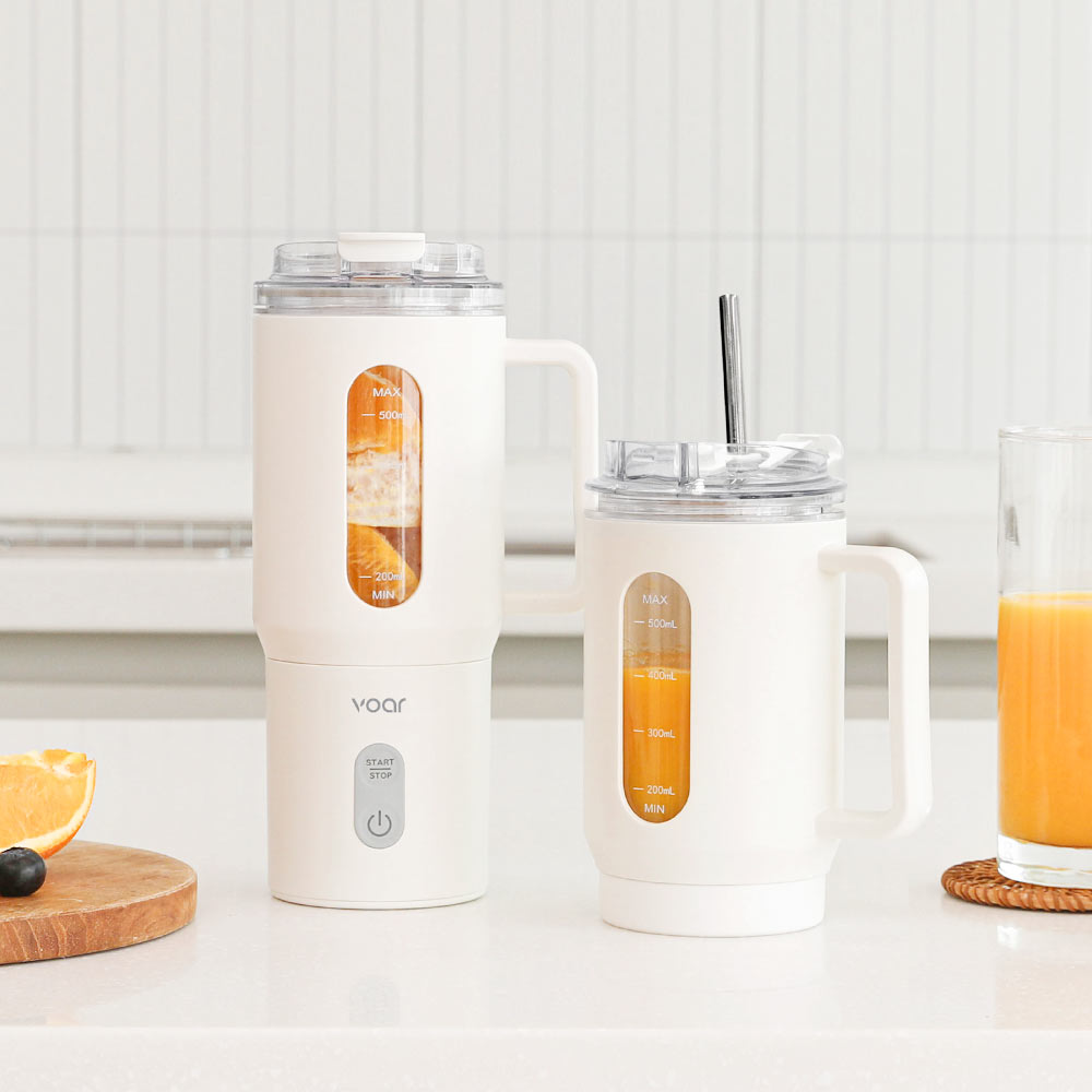 이지업 텀블렌더 500ml 대용량 휴대용 믹서기 텀블러