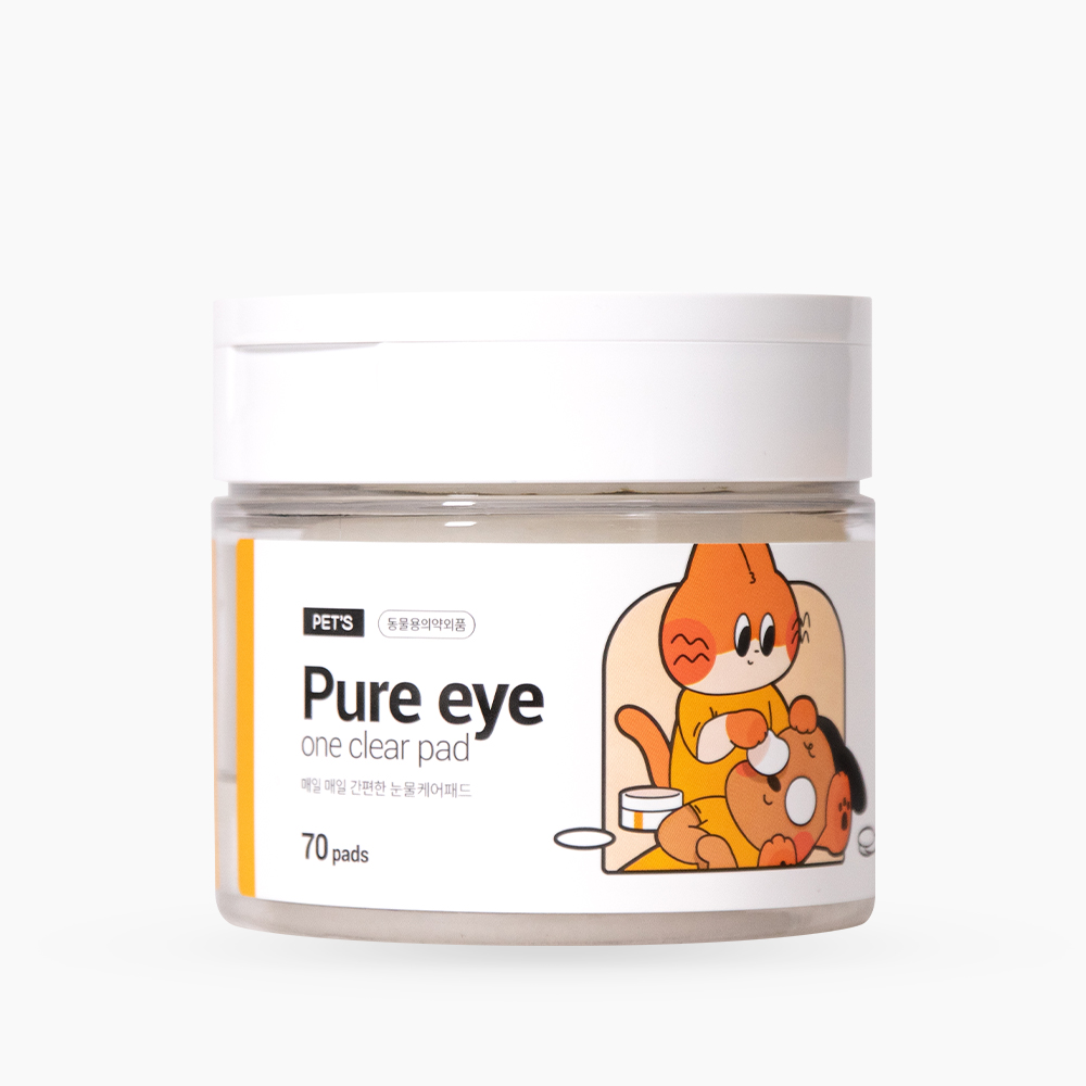 강아지 고양이 눈물패드 70매