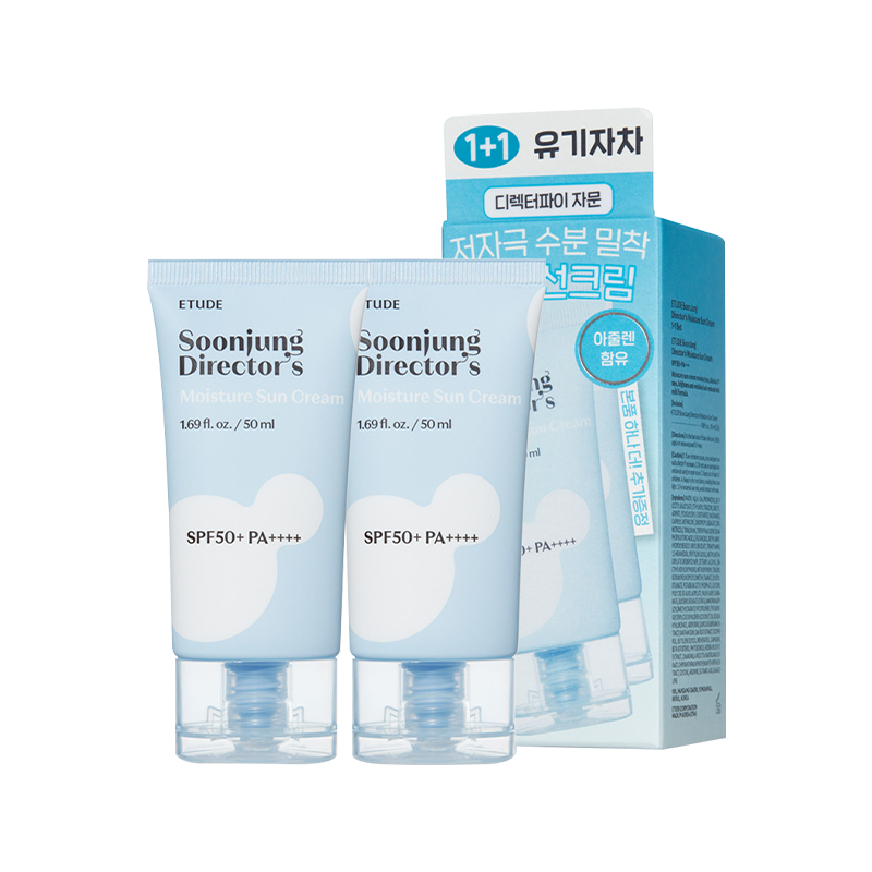 순정 디렉터 수분 선크림 기획세트 SPF50+/PA++++ (50ml+50ml) 상품 이미지 6