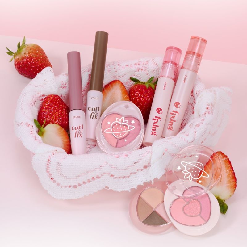 딸기가 추구미 에디션 (뽀용아이메이커/컬픽스스키니마스카라/픽싱틴트)