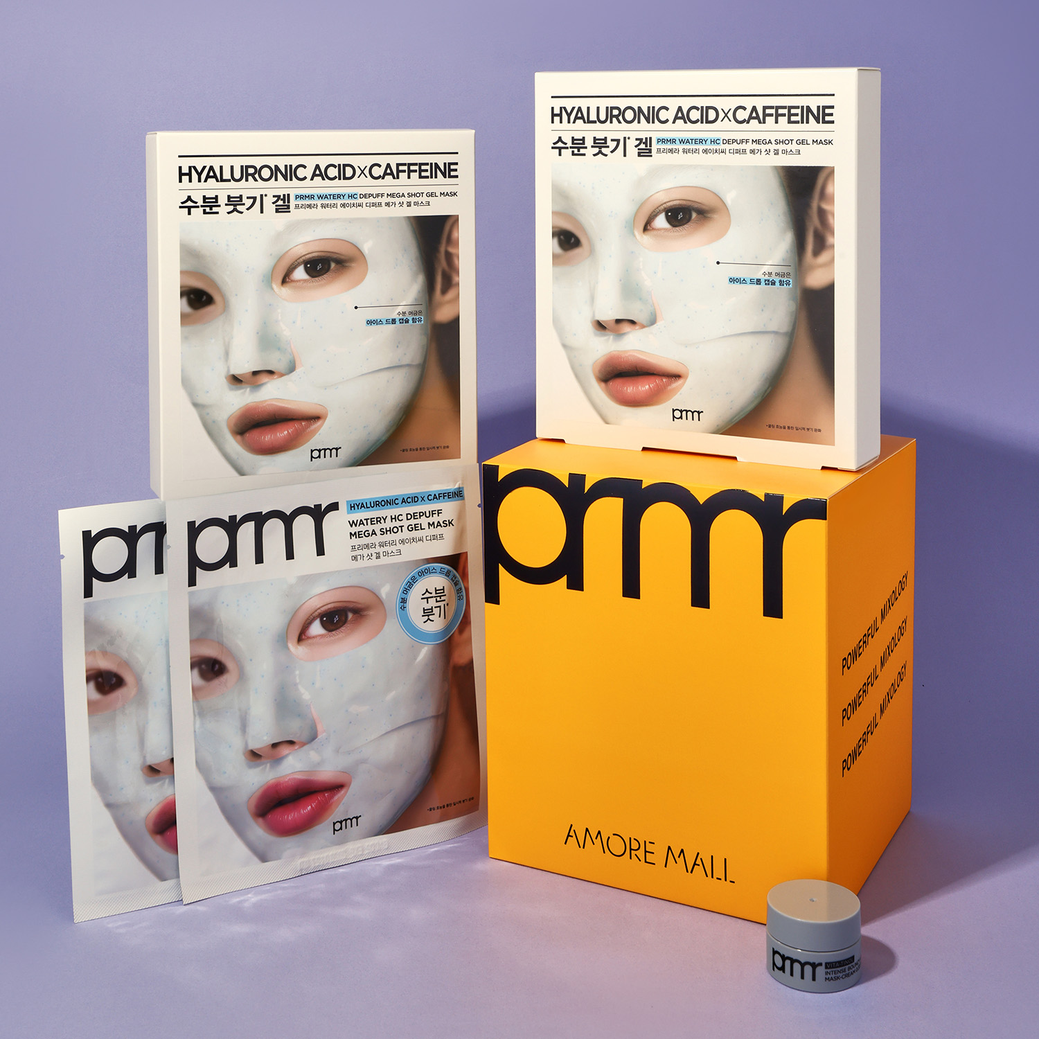 [아세페 ONLY] 워터리 에이치씨 디퍼프 메가샷 겔마스크세트 36g*5매 X 2개(총 10매) 상품 이미지 1