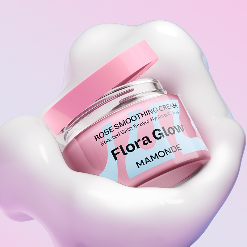 플로라글로우 로즈 스무딩 크림 50ml