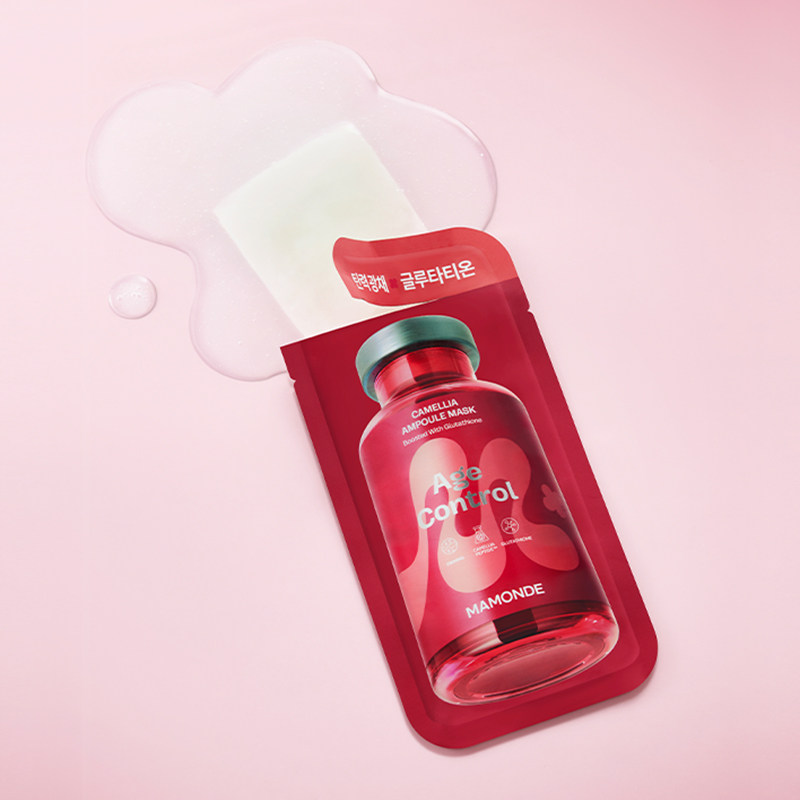 [1매] 에이지 컨트롤 카멜리아 앰플 마스크팩 23ml