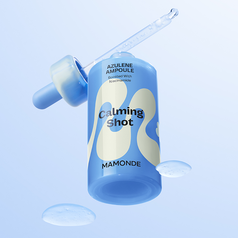 [싱글] BEST 카밍 샷 아줄렌 흔적 수분 앰플 50ml 상품 이미지 4