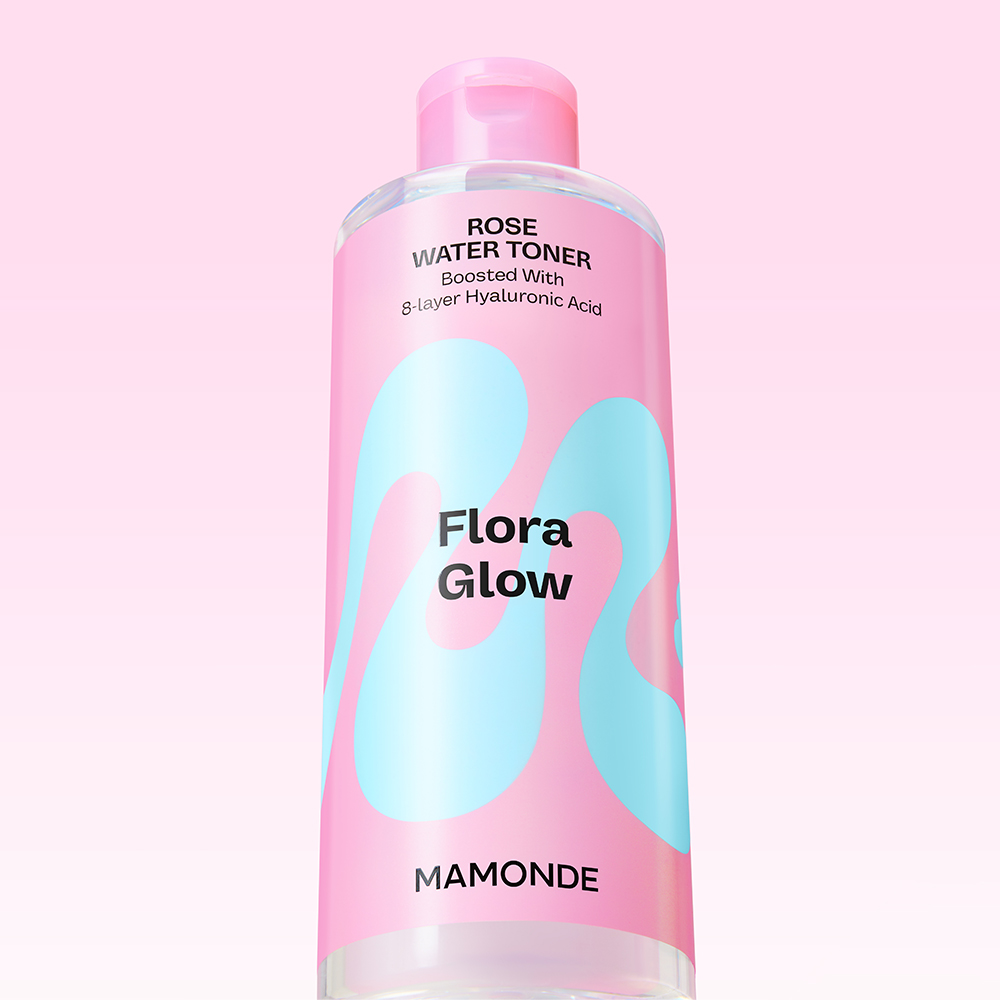 [대용량] 플로라글로우 로즈 워터 토너 500ml