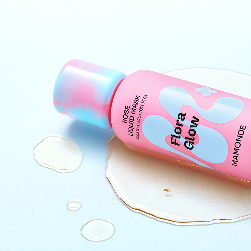 [단하루혜택] [더블] BEST 플로라글로우 로즈 리퀴드 마스크 (80ml x 2개) 상품 이미지 5