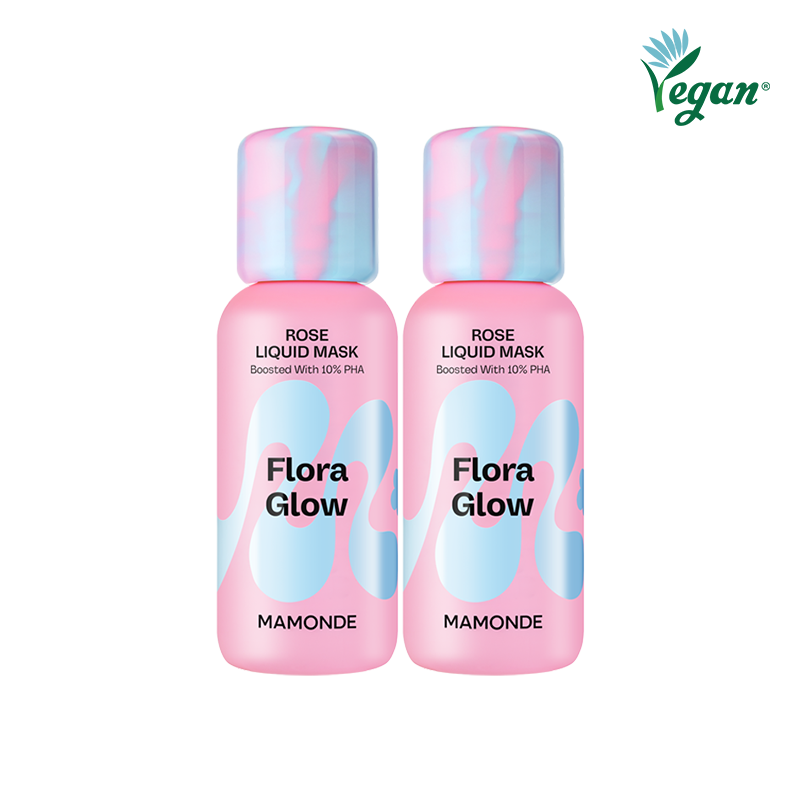 [단하루혜택] [더블] BEST 플로라글로우 로즈 리퀴드 마스크 (80ml x 2개) 상품 이미지 8