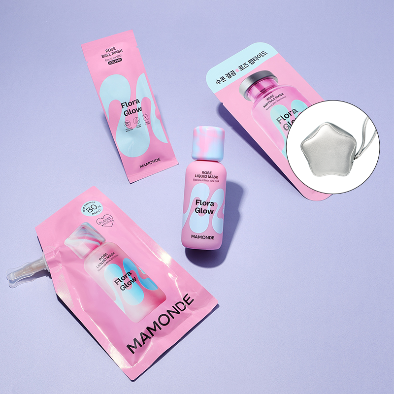[아세페 ONLY] [본품용량 리필 증정] 플로라 글로우 로즈 리퀴드 마스크 80ml 상품 이미지 1