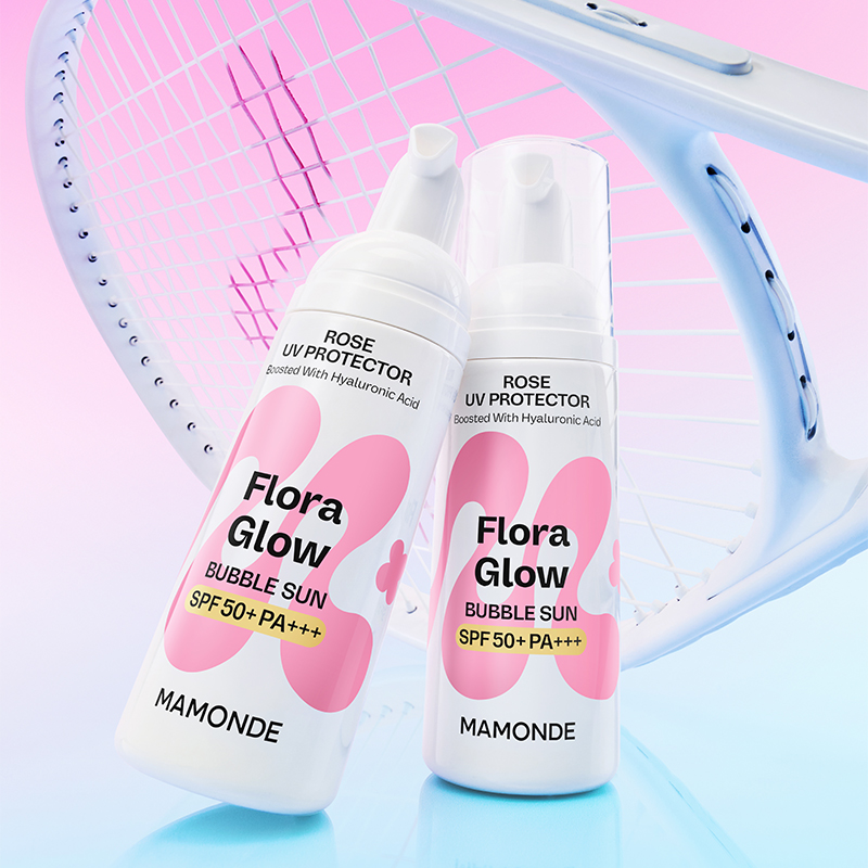 플로라 글로우 로즈 유브이 프로텍터 SPF50+/PA+++ 45ml 상품 이미지 4
