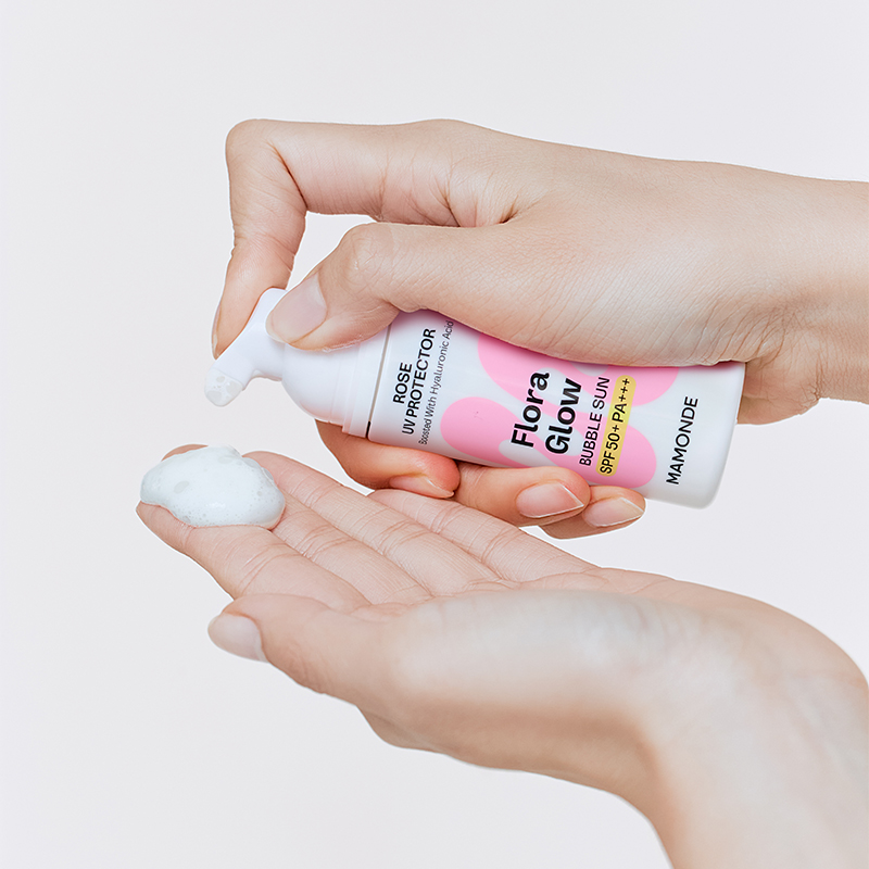 플로라 글로우 로즈 유브이 프로텍터 SPF50+/PA+++ 45ml 상품 이미지 6