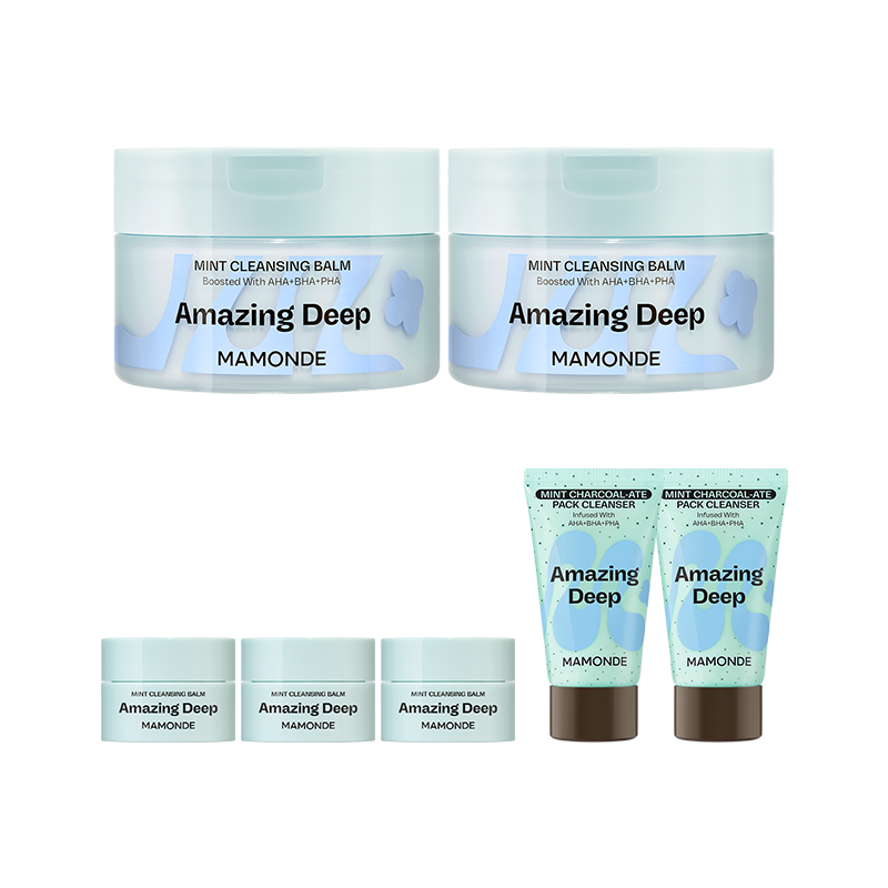 [아모레몰 ONLY] 어메이징 딥 민트 클렌징밤 (90ml x 2개) 상품 이미지 1
