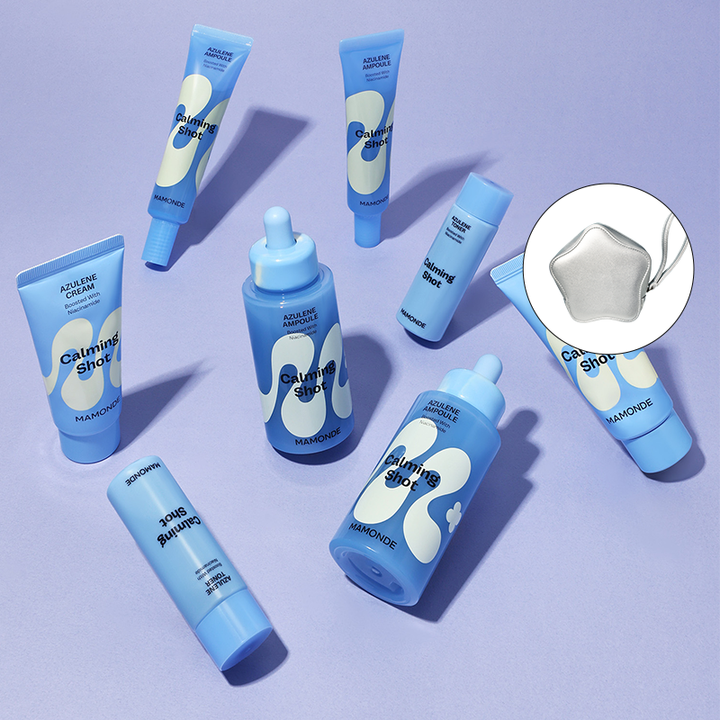 [아세페 ONLY] [2+1] 카밍 샷 아줄렌 흔적 수분앰플 (50ml x 2개) 상품 이미지 1