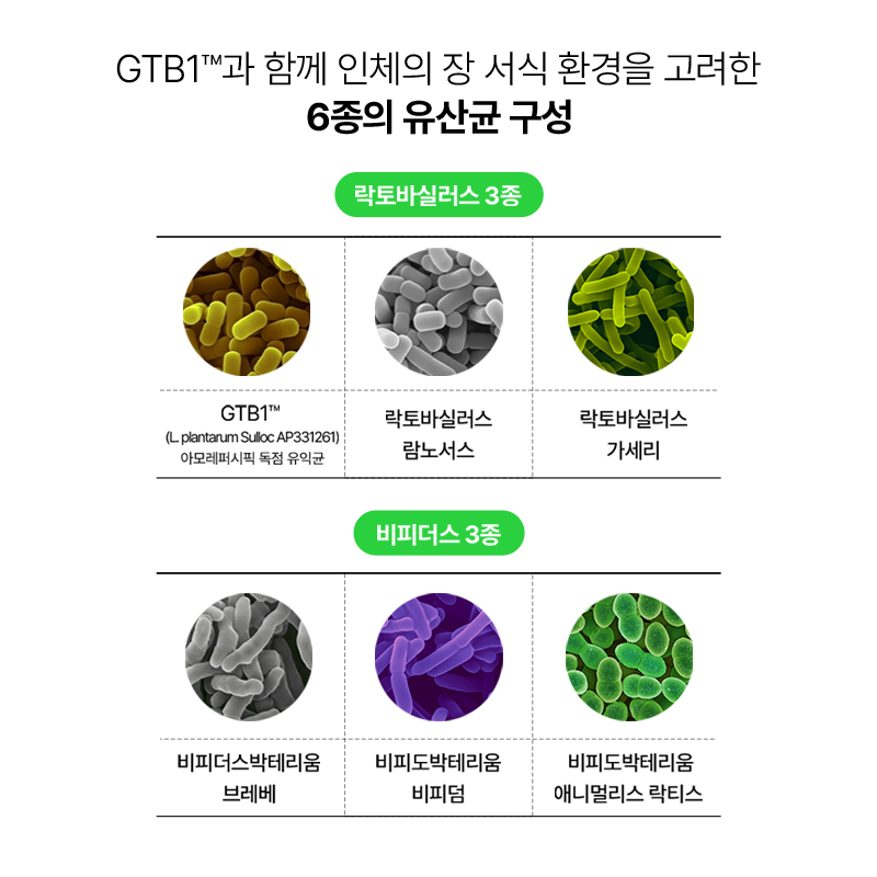 녹차에서 온 유산균(60일) (원산지:상세설명참조) 상품 이미지 4