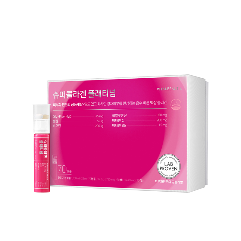 [프리미엄 라인] 슈퍼콜라겐 플래티넘(70일) (원산지:상세설명참조)