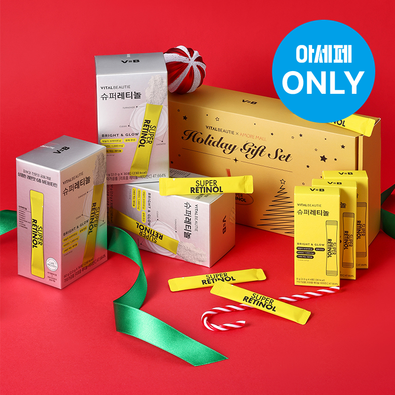 [아세페ONLY] 슈퍼레티놀 기획세트 (30포) (원산지:상세설명참조)