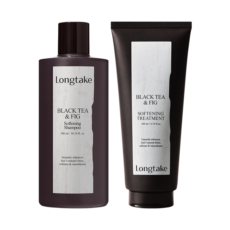 블랙티앤피그 소프트닝 샴푸+트리트먼트 (300ml/200ml) 상품 이미지 2