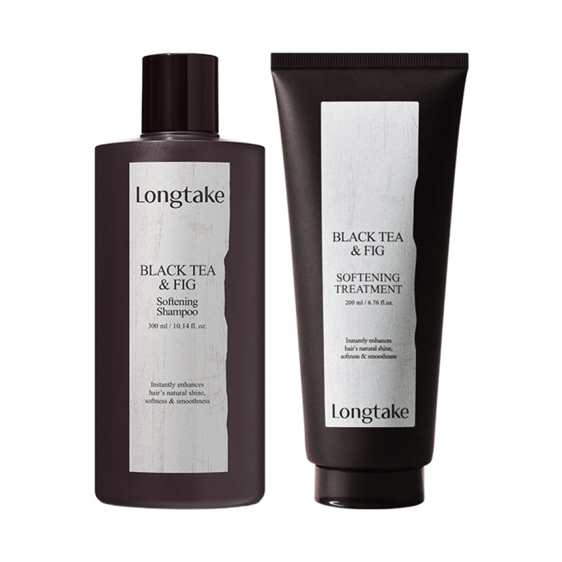 블랙티앤피그 소프트닝 샴푸+트리트먼트 (300ml/200ml) 상품 이미지 2