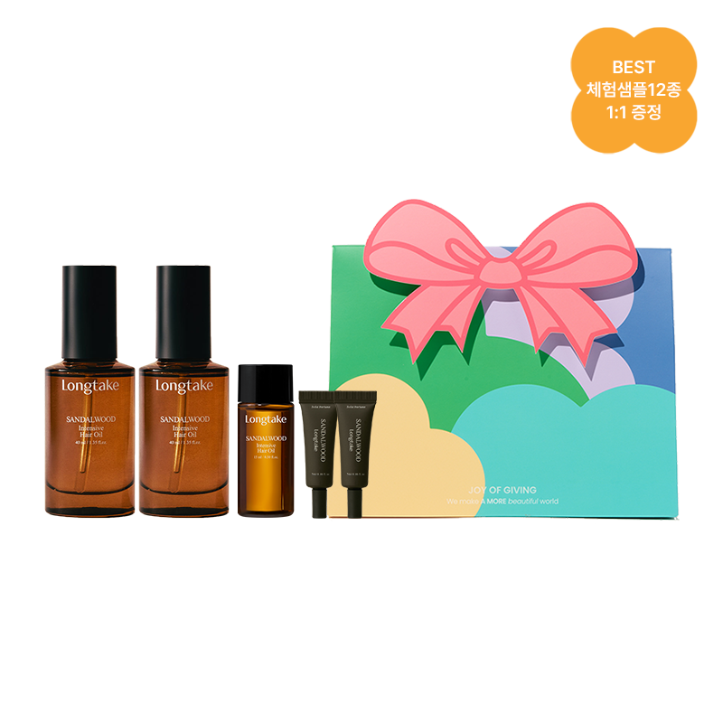 [봄선물][듀오]샌달우드 인텐시브 헤어 오일 세트 (40mlx2)