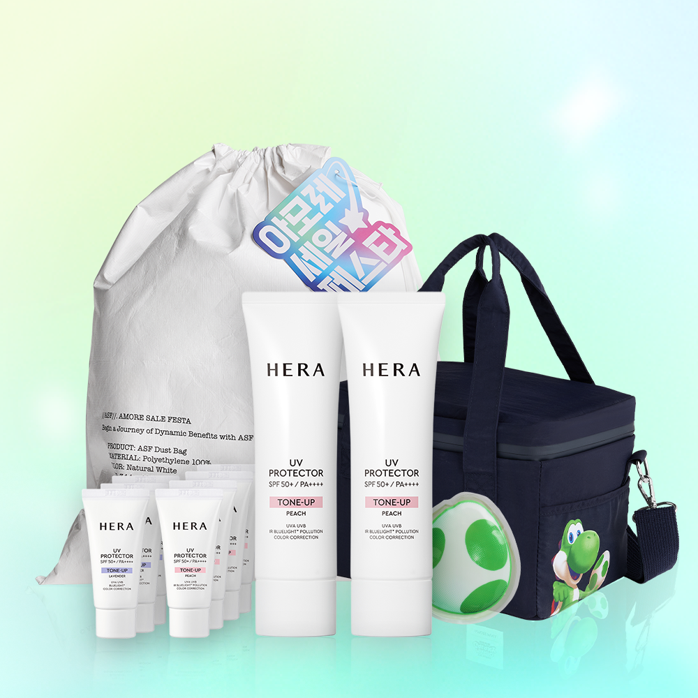 [슈퍼마리오 갤럭시] UV프로텍터 톤업 피치 2입 SPF50+/PA++++