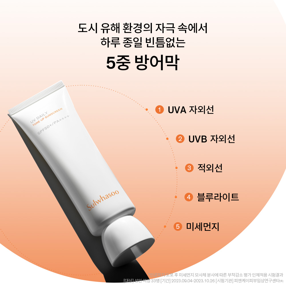 상백톤업선크림 단품세트 SPF50+/PA++++ 50ml 상품 이미지 4