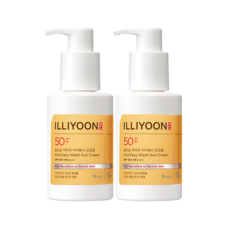 [2입] 저자극 이지워시 선크림 SPF50+/PA++++ (150mlx2) 상품 이미지 2