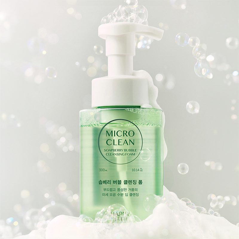 마이크로 클린 솝베리 버블 클렌징폼 300ml 상품 이미지 1
