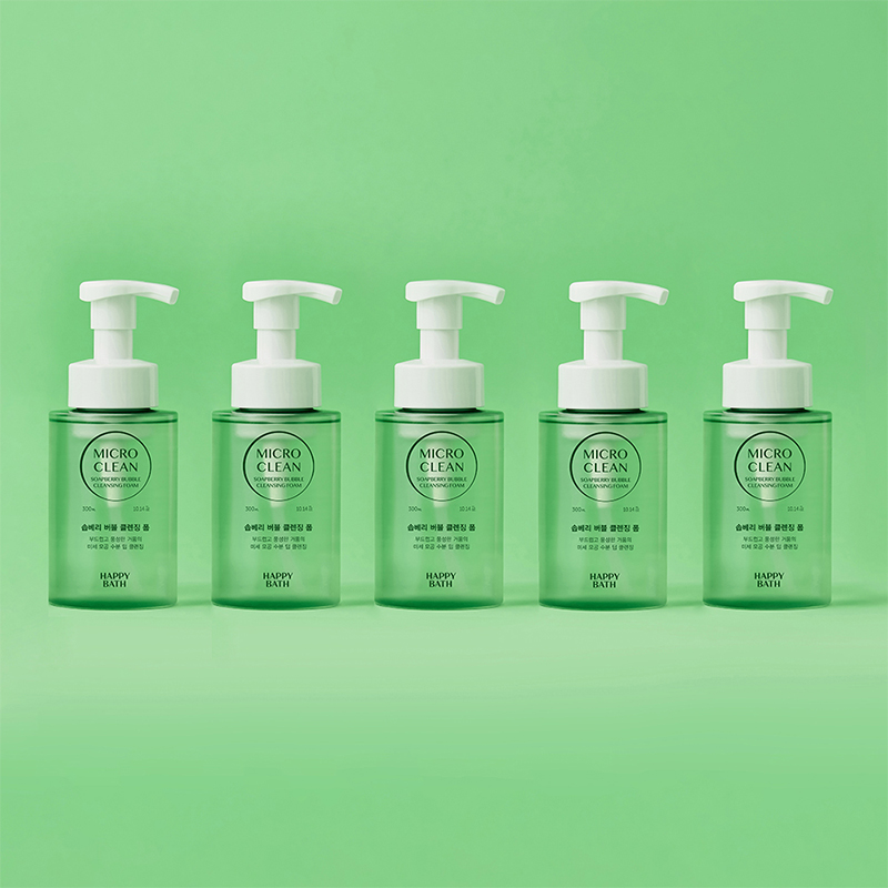 마이크로 클린 솝베리 버블 클렌징폼 300ml 상품 이미지 8