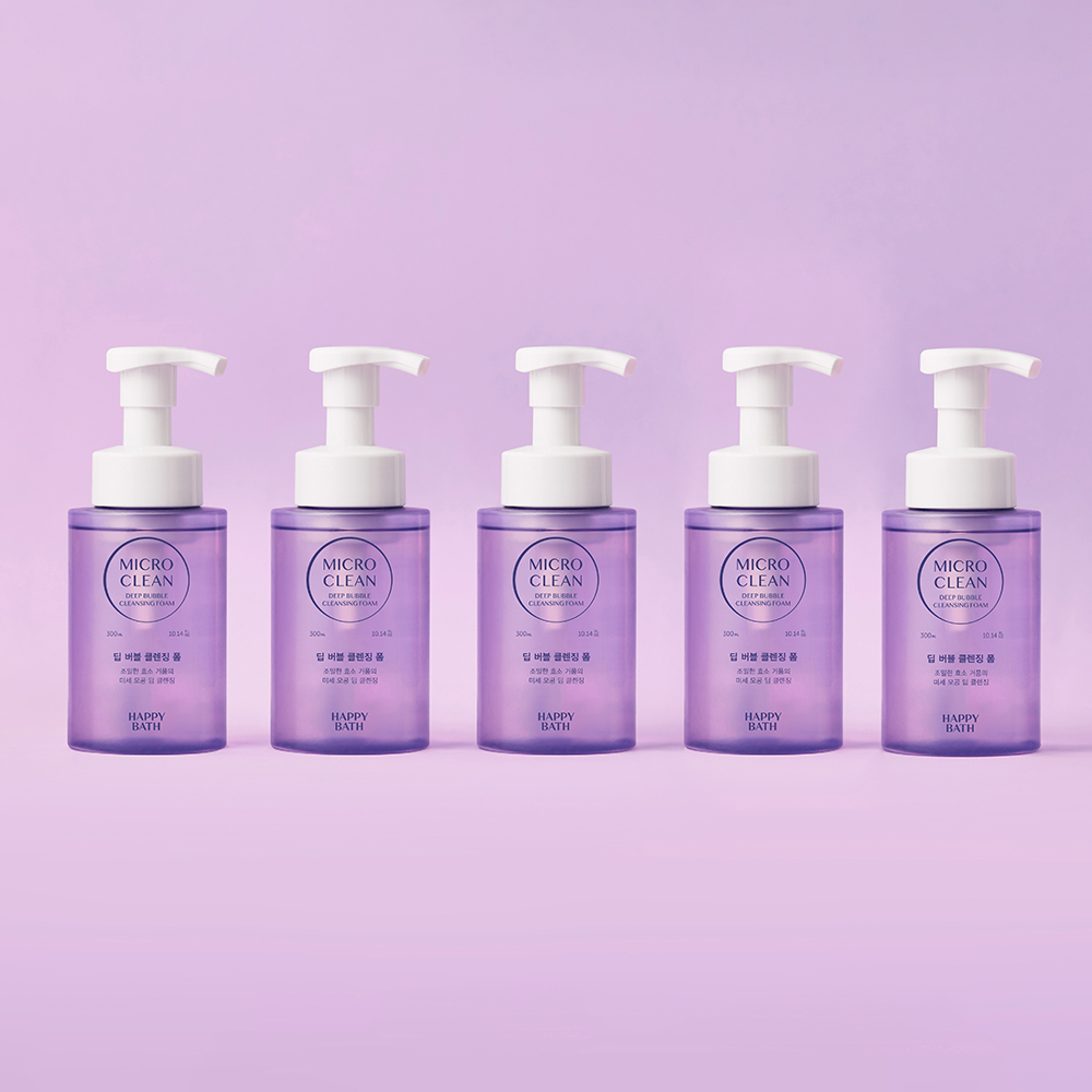 마이크로 클린 딥 버블 클렌징폼 300ml 상품 이미지 8