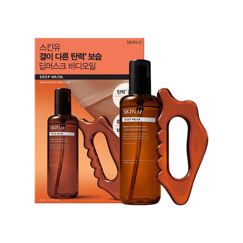 스킨유 이노센트 딥 머스크 바디오일&괄사 증정 기획 130ml 상품 이미지 2