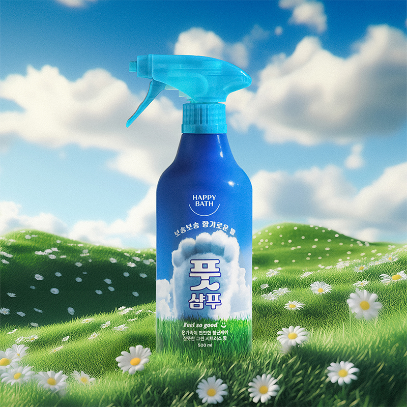 필쏘굿 풋샴푸 500ml 상품 이미지 3