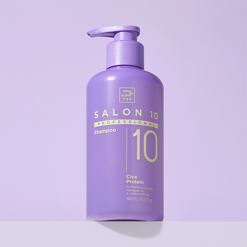 살롱10 프로페셔널 시카 프로틴 샴푸 480ml 상품 이미지 2