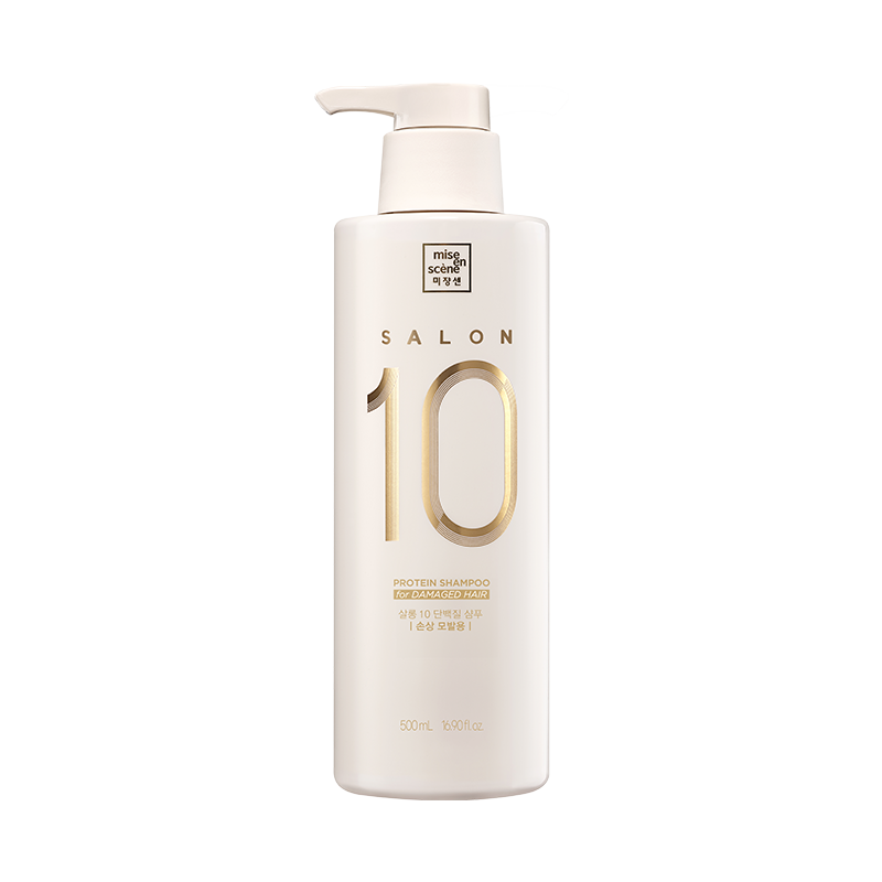 살롱10 단백질 샴푸 (손상/극손상) 500ml 상품 이미지 2