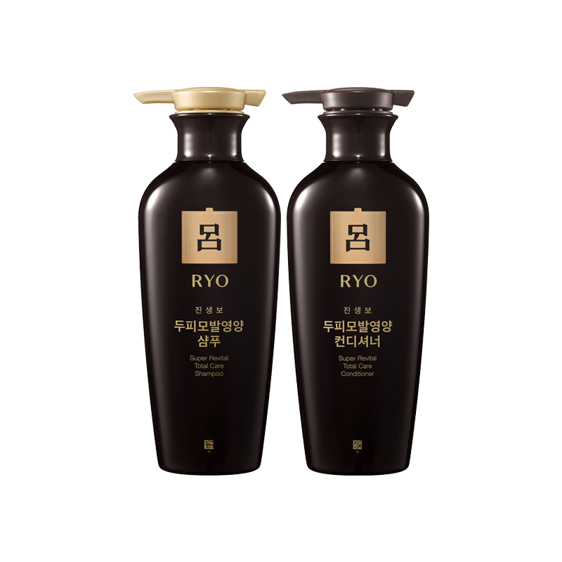 진생보 두피모발영양 샴푸/컨디셔너 400ml 상품 이미지 1