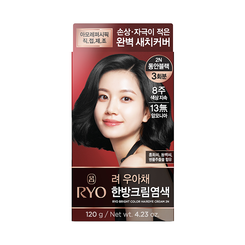 우아채 한방크림염색 120g 상품 이미지 2