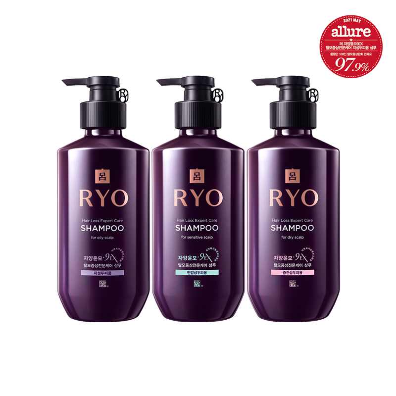 자양윤모 9ex 탈모증상전문케어 샴푸 400ml