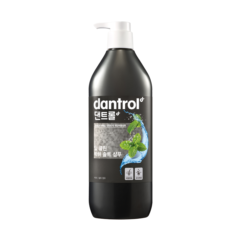 댄트롤 비듬샴푸 박하/멘톨/애플 820ml 상품 이미지 2