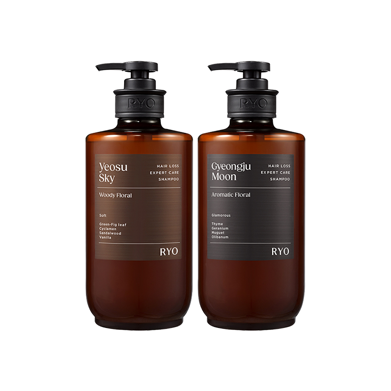 자양 탈모전문케어 여수하늘/경주달밤 샴푸 585ml