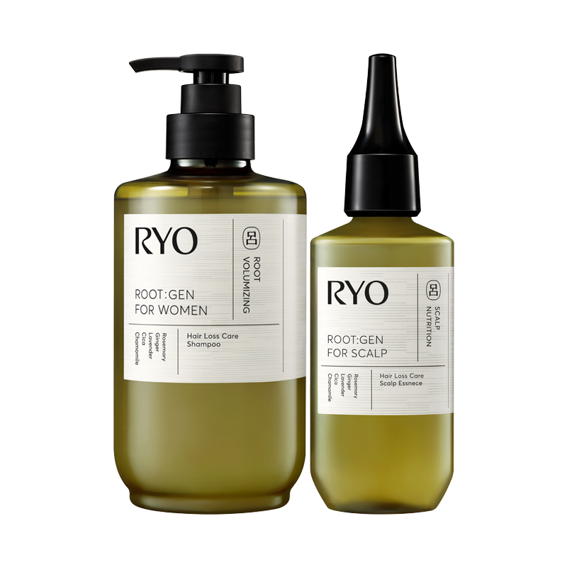 루트젠 여성 맞춤 탈모증상전문케어 샴푸+두피에센스 (515ml / 80ml) 상품 이미지 2