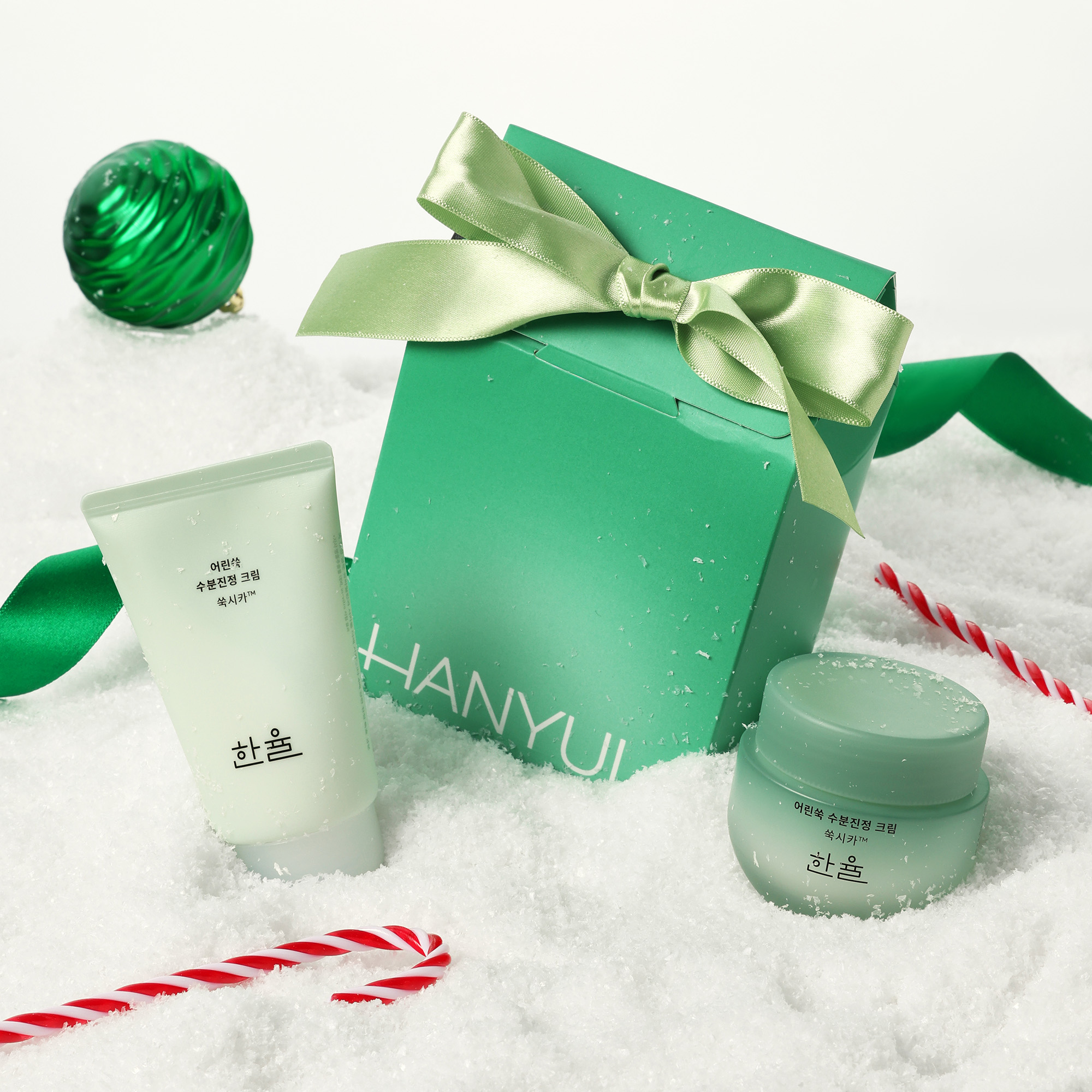 [아모레몰ONLY] 어린쑥 수분진정 크림 기획세트 (55ml + 55ml)