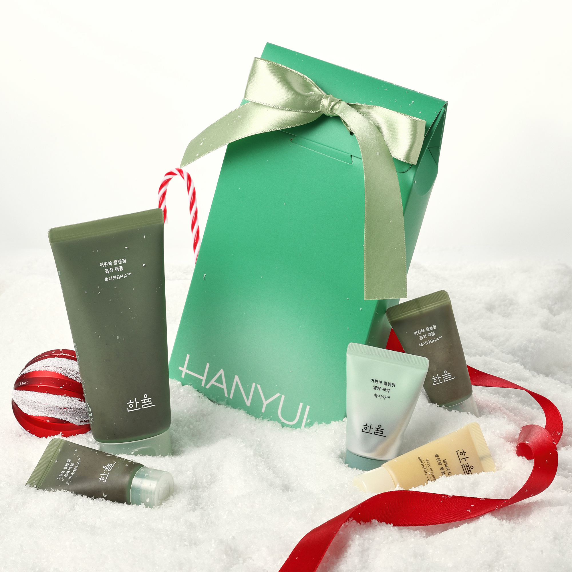 [아모레몰ONLY] 어린쑥 클렌징 흡착 팩폼 기획세트