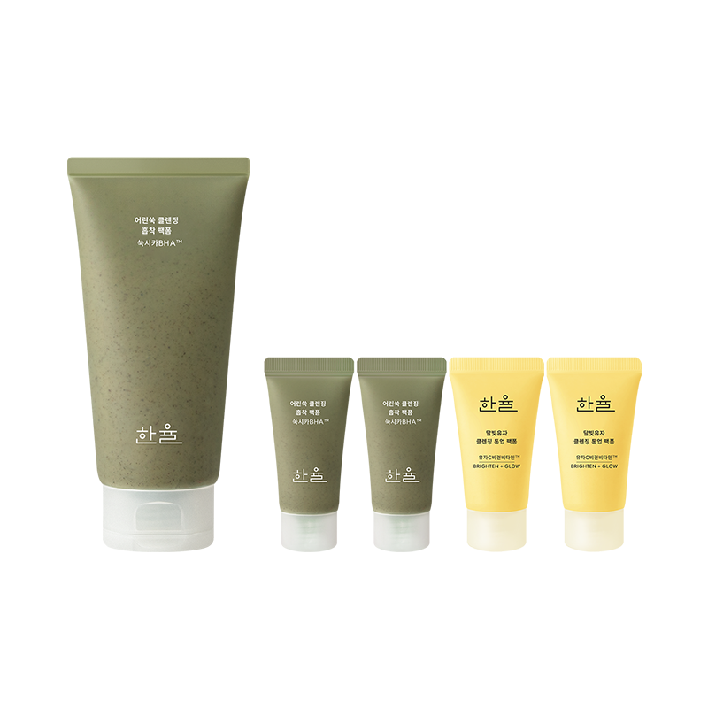 [아세페 ONLY] 어린쑥 클렌징 흡착 팩폼 기획세트 120ml 상품 이미지 2
