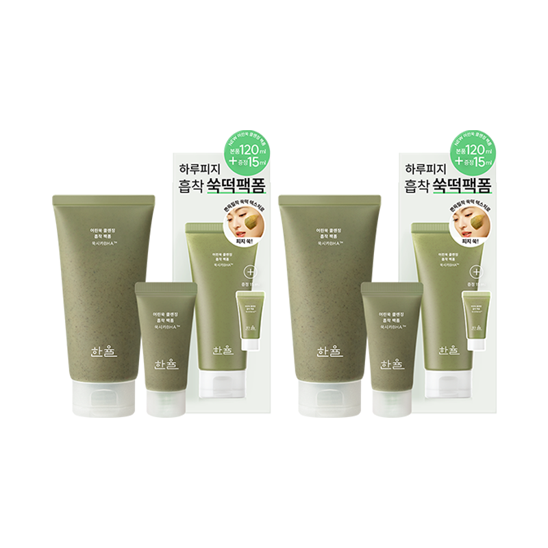 [2EA] 어린쑥 클렌징 흡착 팩폼 기획세트 상품 이미지 2